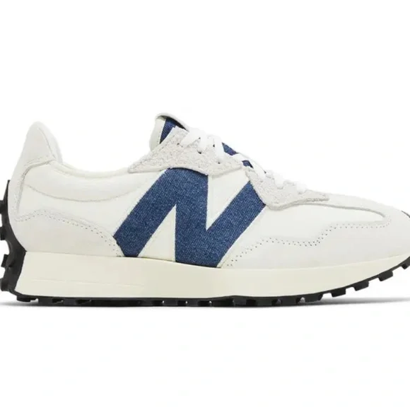 New Balance 327 Denim Pack Reflection Sneakers Size 9 - Picture 2 of 7